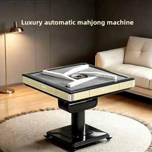 High End Automatic <b>Roller</b> Mahjong Table Metal Machine for Home and Club Space Saving Design Ultra Thin Body and Integrated Legs - Product Image 4