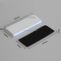 Filtre HEPA de remplacement pour Conga Cecotec 1099 1790 Kits de rechange pour aspirateur robot cecotec conga 1090 filtro hepa