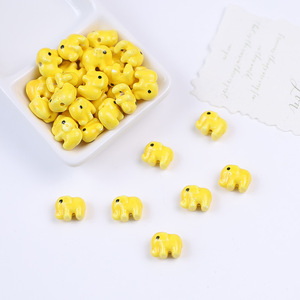 ของตกแต่งเซรามิกสีไล่เฉดลายช้างแสนสนุกสำหรับตกแต่งบ้าน - Product Image 2