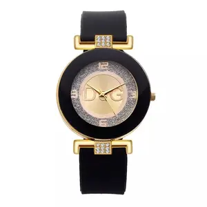2023 winter new silicone quartz watch candy color women's fashion watch