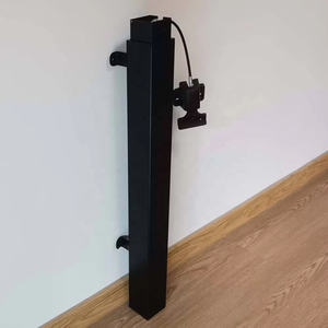 <span class=keywords><strong>Bureau</strong></span> <span class=keywords><strong>mural</strong></span> pliable avec hauteur réglable, table de travail compacte à suspendre au mur pour <span class=keywords><strong>petit</strong></span> appartement - Product Image 2
