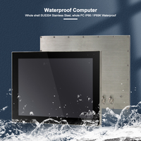 PC Panel Industri Tahan Air 15" OEM/ODM IP69K |   Komputer Sentuh Tanpa Kipas Intel Core I5-1235U Generasi ke-12