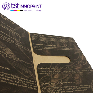 Portefeuille DVD en papier Kraft personnalisé, pochette coupée au pouce, 1 pièce - Product Image 6