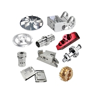 Pièces usinées CNC sur mesure, fabrication de cuivre dimensionnellement stable, composants en aluminium usinés, couleur anodisée, verrouillage