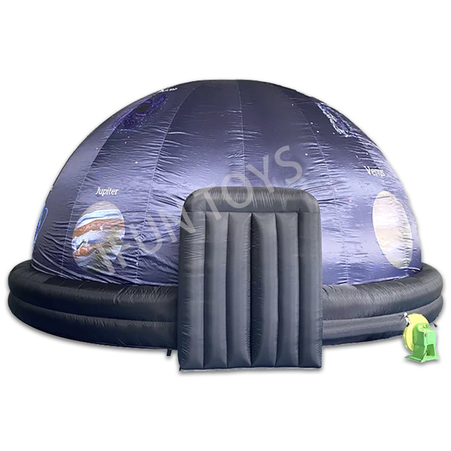 Cheap Portable Inflatable Projection Dome Tent for 3D Projection Mapping 360 Degree Projection Cinema Dome Tent