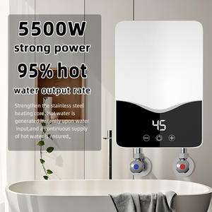 <span class=keywords><strong>Chauffe</strong></span>-<span class=keywords><strong>eau</strong></span> électrique instantané intelligent avec boîtier en plastique pour camping-car, hôtel, usage domestique - Chauffage instantané - Product Image 4