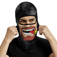 Masque de ski JX 3D cagoule moto masque complet extérieur tactique capuche couvre-chef masque fantômes crâne hommes femmes pour Halloween