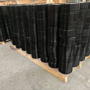 Kit de malla de prevención de aves con panel solar para techo de Paloma con revestimiento de PVC negro - Product Image 4