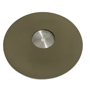 Disque de meulage diamanté 8 pouces, disque d'affûtage pour lames de tondeuse diamantées, grains 60, 80, 100, 120, 150, 180, 200, 400, alésage 1/2 pouce - Product Image 1