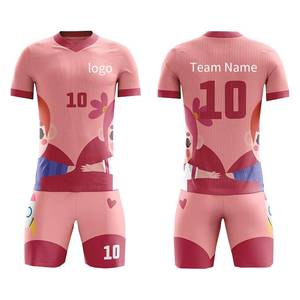 サッカートレーニングキットOEMフットボルウェアカスタムサッカーチームスポーツウェアシャツ付きショーツセット - Product Image 5