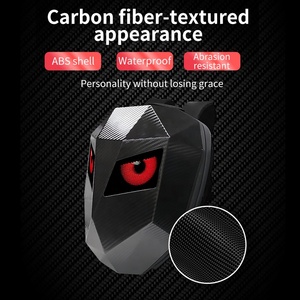 Sac à Dos de Motard avec Écran d'Affichage 3D Yeux de Démon à <span class=keywords><strong>LED</strong></span> avec Télécommande Sac à Dos pour Casque de Moto Sac à Dos Yeux <span class=keywords><strong>LED</strong></span> pour Moto - Product Image 3