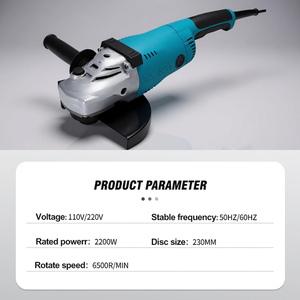 เครื่องเจียรไฟฟ้า 110V พร้อมสวิตช์แบบเลื่อนสำหรับงานอุตสาหกรรม ปรับสภาพพื้นผิวและขัดเงา - Product Image 2