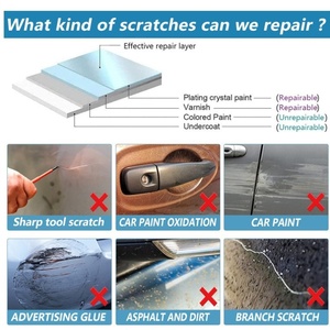 Cross-border <b>Car</b> Cleaning Products Scratch Repair Cloth Nano Flash Cloth <b>Polishing</b> Stain Removing Tool Stock - Product Image 3