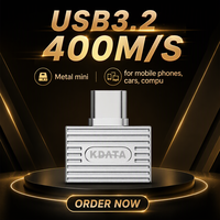 KDATA Grosir Flashdisk Kecepatan Tinggi Cle Memory Drive Custom Tipe-C 3.2 Pendrive Metal Mini 64gb 128GB 256GB OTG 3.0 USB Flash Drive