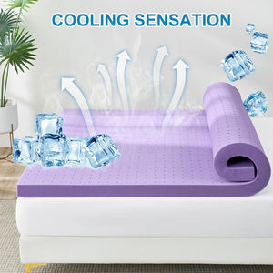 أفضل سعر لبطانة اللافندر الغامق وسادة تبريد من الأعلى - Product Image 3