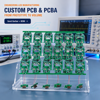 Assemblage de circuits imprimés PCBA, fabrication de cartes de circuits électroniques personnalisées, fabricant OEM ODM, approvisionnement en composants SMT DIP, prototypage, production de masse