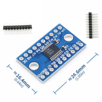 TXS0108E Módulo bidireccional de cambio de nivel lógico 3,3 V 5V Módulo de traducción de nivel de voltaje de 8 canales para Raspberry Pi