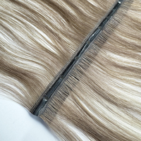 Extensions de cheveux en trame papillon ultra-fines, sans couture, découpables, trame nouée à la main, 100% cheveux vierges bruts, vente en gros pour revendeurs