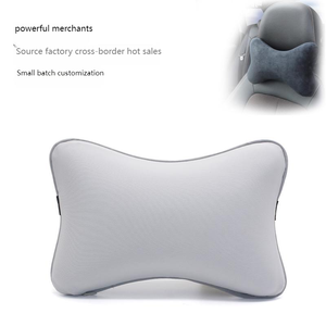JYM Oreiller de <span class=keywords><strong>voiture</strong></span> ergonomique en mousse à mémoire de forme, forme osseuse, pour le soutien du cou, idéal pour la conduite et les chaises de bureau, soulagement de la douleur, livraison rapide (RTS) - Product Image 2