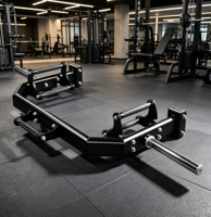 Barre Hex Trap Ouverte Multi-Prises pour Soulevé de Terre, Squat, Farmer Walk – Équipement de Musculation Professionnel pour Salle de Sport