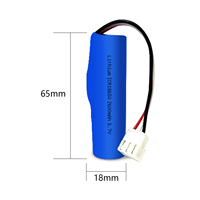 Cellule lithium-ion rechargeable JINTION 3.7V 2600mAh ICR18650 OEM pour éclairage d'urgence, lampes solaires, batterie lithium