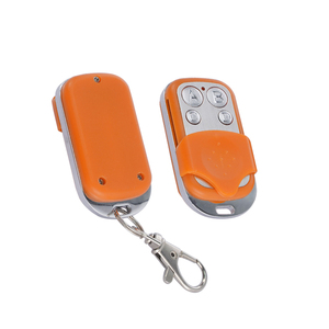 Bisel de metal Estuche negro EV1527 433Mhz RF Control remoto inalámbrico Puerta de garaje Controlador de motor Control remoto - Product Image 4