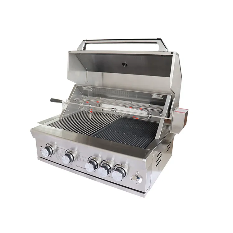 Commercial Stainless Steel Indoor Grill Luxury Bbq Built Inside Burner Bbq Grills On Sale