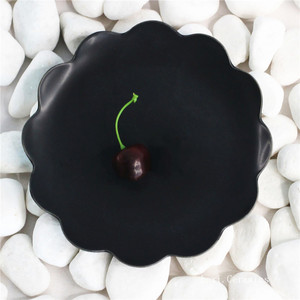 Assiette à soupe en forme de fleur créative personnalisée de 8 pouces, plats à salade de fruits, assiette à collation pour <span class=keywords><strong>Restaurant</strong></span> à domicile - Product Image 3