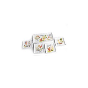 Set Aperitivo 5 Pezzi: Vassoio Cocktail 39x20cm più 4 Vassoi Piccoli 18x18cm per Servire Bevande - Product Image 1