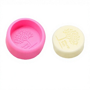 Moldes de silicona antiadherentes de árbol grande de la sabiduría de la camelia para jabón, velas, bombas de chocolate, dulces, repostería, fondant y fabricación de jabón con diseño de árbol de la vida - Product Image 1