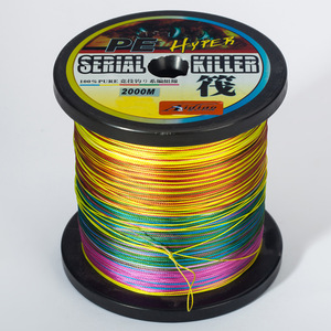 1000m 100% <span class=keywords><strong>PE</strong></span> 10m filo da pesca intrecciato colorato linea da pesca monofilamento serie 8-lavello punta galleggiante - Product Image 5