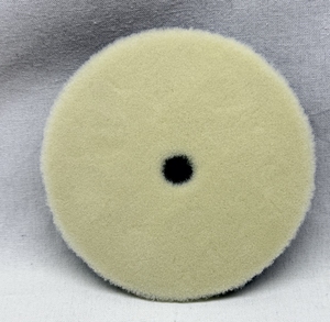 Disques de polissage auto-adhésifs en laine tricotée 125mm/150mm à bords biseautés, éponges épaisses/moyennes/fines pour découpe, cirage et élimination des rayures - Product Image 6