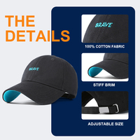 Gorras de Béisbol de Seis Paneles, Algodón Twill, Personalizadas, Bordado Plano de Alta Calidad, Letras, Moda Casual, Estilo Común, Mujer, Cuatro Estaciones