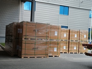 Jinko Topcon Bifacial 700W Năng Lượng Mặt Trời Bảng Điều Khiển 715W Đôi Kính PV Mô-đun Đơn Tinh Thể Silicon 720W Max Điện - Product Image 6