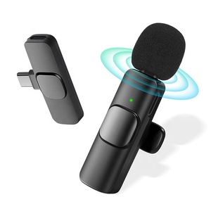 Portable Type-C Clip-On <strong>Mic</strong> K9 Wireless Lavalier Lapel Microphone for Smartphone Easy-to-Carry Audio Recording <strong>Device</strong> - Product Image 2