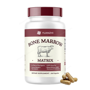 Cápsulas de Médula Ósea Deshidratada de Animales Alimentados con Pasto, Fabricación por Contrato, Antienvejecimiento, Apoyo para las Articulaciones, Etiqueta Personalizada - Product Image 1