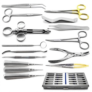 15 Piece Set of Best Selling High Quality Dental Instruments Steel Box Manual Power Source CE Certified Class I - Product Image 1