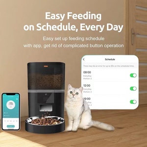Contrôle par application mobile Tuya Smart Wifi distributeur avancé de nourriture pour chiens et chats mangeoire automatique pour animaux de compagnie - Product Image 3