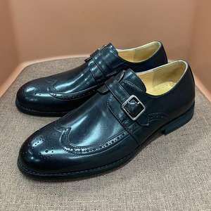 Chaussures en cuir respirantes et imperméables tendance pour hommes 2026, idéales pour un usage professionnel décontracté, chaussures en cuir originales sur mesure - Product Image 4