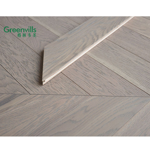 <span class=keywords><strong>Carrelage</strong></span> en bois d'os de poisson/plancher en <span class=keywords><strong>chevron</strong></span> utilisation intérieure <span class=keywords><strong>parquet</strong></span> en bois de chêne d'ingénierie - Product Image 5