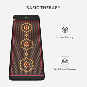 Healthymate produk pabrikan sikat refleksi, bantalan kasur pijat Remote kontrol pemijat kaki - Product Image 4