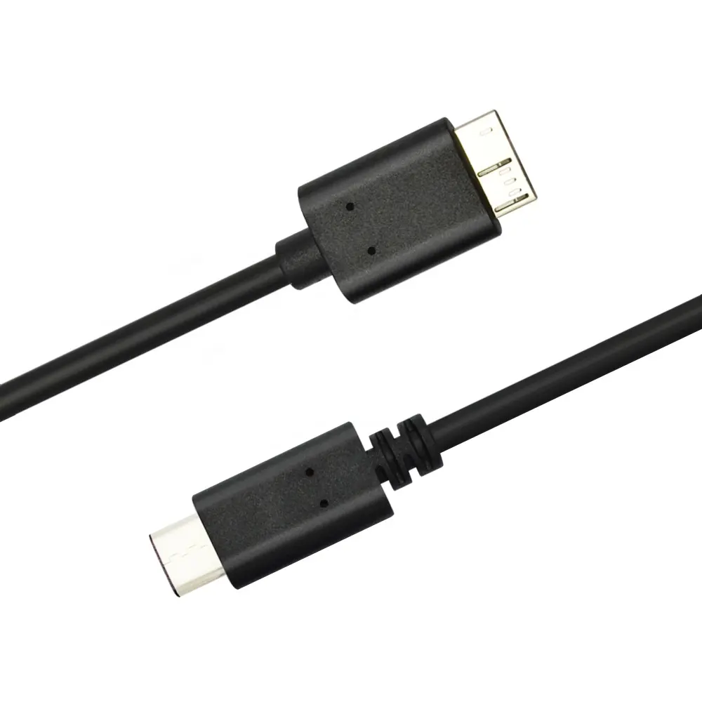 Micro B USB C 3.0-Kabel 5 Gbit/s Externes Festplatten laufwerk Festplatten kabel für Samsung Note 3 SSD-Daten Cabo USB Tipo C To Micro B 3.0