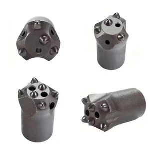 Herramienta de perforación de máquina de tallado de broca cónica de hormigón hueco de carburo de China 32mm 34mm 36mm 4/5/6/7/8 botón 7 11 perforación de pozos - Product Image 2