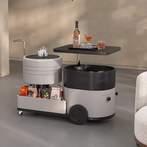 Mesa de centro minimalista móvil con almacenamiento y tapa elevable para sala de estar - Product Image 2