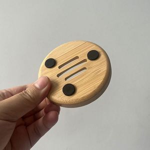Eco-Friendly Natural <b>Bamboo</b> <b>Soap</b> <b>Dish</b> <b>Soap</b> Saver Holder <b>Soap</b> Tray Bathroom Kit - Product Image 6