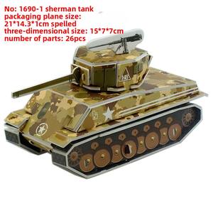 Rompecabezas <span class=keywords><strong>de</strong></span> papel tridimensional 3D, modelo <span class=keywords><strong>de</strong></span> construcción <span class=keywords><strong>de</strong></span> <span class=keywords><strong>Castillo</strong></span>, ornamento, juguete educativo, regalo para niños, fabricante en Stock, venta al por mayor - Product Image 6