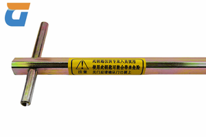 Accessoires pour ascenseurs Giant <span class=keywords><strong>Kone</strong></span> / <span class=keywords><strong>Clé</strong></span> triangulaire X-IERK / <span class=keywords><strong>Clé</strong></span> de porte d'<span class=keywords><strong>ascenseur</strong></span> allongée - Product Image 2