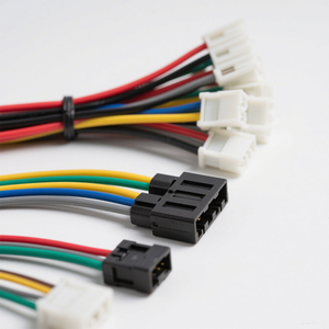 Faisceau de câbles multicolores avec adaptateur de chargeur pour équilibrage de batterie - Product Image 1