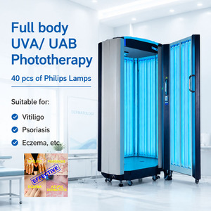 Equipo de Fototerapia Clínica UVB de Banda Estrecha de 311nm para Todo el Cuerpo, para Vitiligo Generalizado, Psoriasis y Dermatitis Atópica - Product Image 1