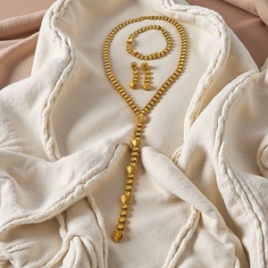 Juego de Joyería Africana Estilo Dubái de Alta Calidad, Chapado en Oro, para Bodas, Fiestas, Aniversarios, Regalo, Joyería de Boda - Product Image 4